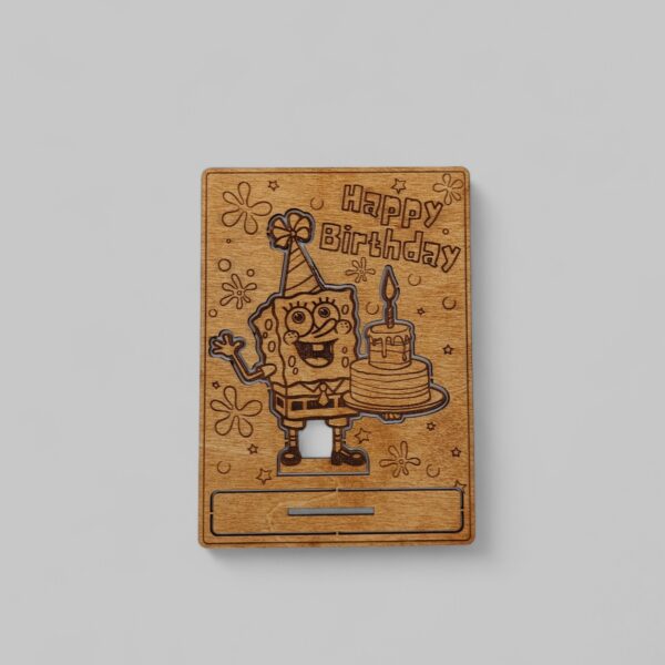 Κάρτα Γενεθλίων Pop Up SpongeBob SquarePants