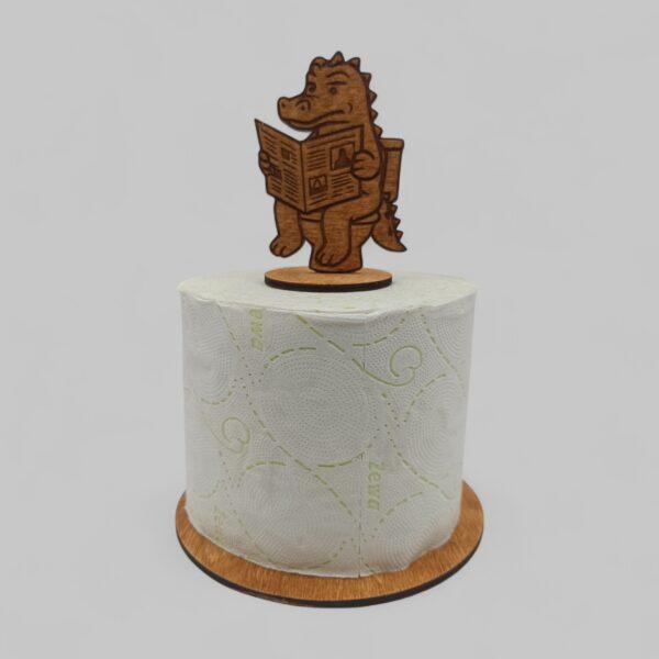 Βάση Χαρτιού Υγείας Κροκόδειλος