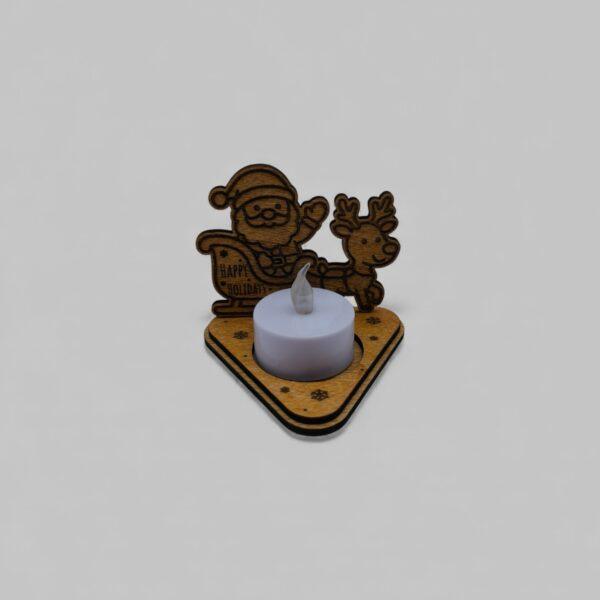 Χριστουγεννιάτικη Βάση Ρεσώ Άγιος Βασίλης Έλκηθρο