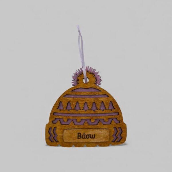 Χριστουγεννιάτικο Στολίδι Σκουφάκι 3